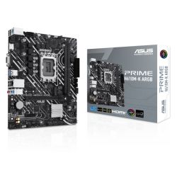 ASUS PRIME H610M-K ARGB LGA 1700 Micro ATX Motherboard DDR5 ASUS PRIME H610M-K ARGB LGA 1700 Micro ATX Motherboard DDR5